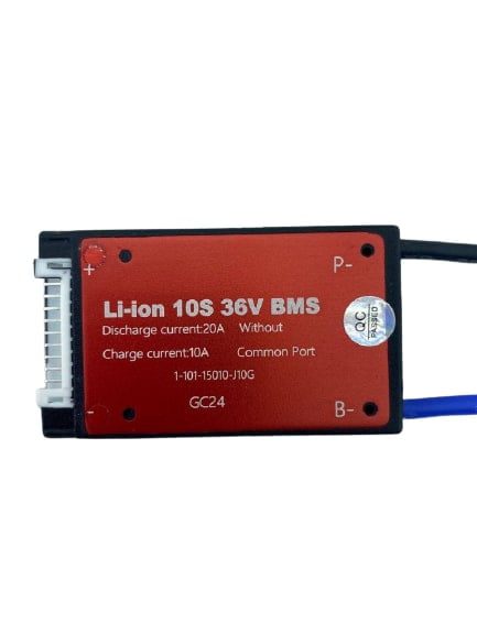 10S 36V 20ah BMS Lityum iyon Pil Paketi icin