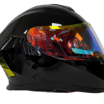 Rivox R1 Gloss Black – Iridium Vizörlü Full Face Kask
