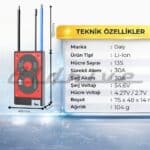 Daly 13S 30A BMS Lityum iyon