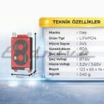 Daly 24S 80A Lifepo4 BMS