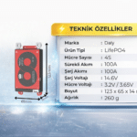 Daly 4S 100A Lifepo4 BMS